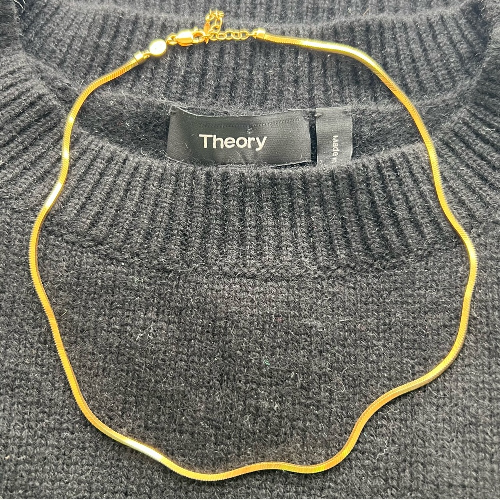 Missoma x Lucy Williams Short Square Snake Chain Necklace